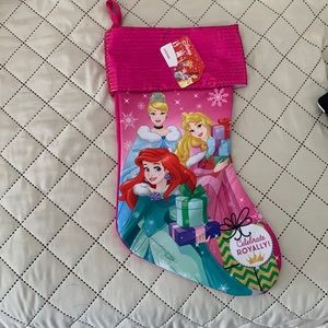 NWT Disney Princess Christmas stocking.